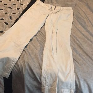 White Gap ankle pants